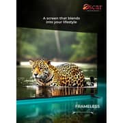 Oscar 85inch Frameless QLED 4K Ultra HD Smart Television (2026 Model) - OST085QTZ