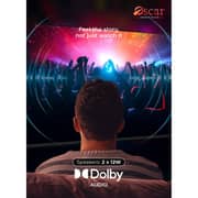 Oscar 85inch Frameless QLED 4K Ultra HD Smart Television (2026 Model) - OST085QTZ