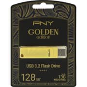 PNY Flash Drive USB3.2 128GB Black/Gold - FD128GOLD32-EF