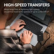 PNY RP60 Portable SSD USB3.2 Gen 2x2 1TB Black - PSD0CS3060-1TB-RB