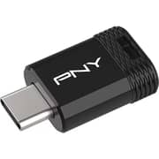 PNY Elite-X Fit Flash Drive USB3.2 128GB Black - P-FDI128GEXFITC-GE