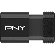 PNY Elite-X Fit Flash Drive USB3.2 128GB Black - P-FDI128GEXFITC-GE