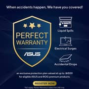 Asus Vivobook S14 (2026) Laptop - Snapdragon X X1-26-101 / 14inch WUXGA / 512GB SSD / 16GB RAM / Shared Qualcomm Adreno Graphics / Windows 11 Home / English & Arabic Keyboard / Light Blue / Middle East Version - [S5408QA-TM197W]
