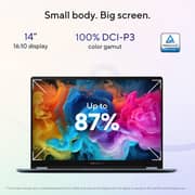 Asus Vivobook S14 (2026) Laptop - Snapdragon X X1-26-101 / 14inch WUXGA / 512GB SSD / 16GB RAM / Shared Qualcomm Adreno Graphics / Windows 11 Home / English & Arabic Keyboard / Light Blue / Middle East Version - [S5408QA-TM197W]