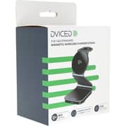 Dviced Magnetic 3-in-1 Wireless Charger Tarnish Grey - DV230009