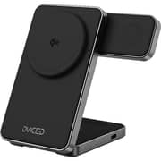 Dviced Foldable 3-in-1 Wireless Charger Black - DV230010