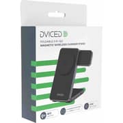 Dviced Foldable 3-in-1 Wireless Charger Black - DV230010