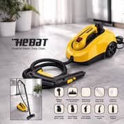 Hebat PowerSteam 1800 High-Pressure Steam Cleaner Yellow - HT-890
