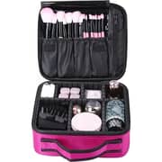 Hebat Premium Makeup Bag Pink/Black - HT-846