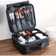 Hebat Premium Makeup Bag Pink/Black - HT-846