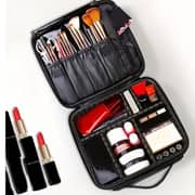 Hebat Premium Makeup Bag Pink/Black - HT-846