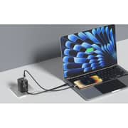 Hebat USB-C Charger With Built-in Charging Cable Black - HT-411