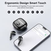 Hebat AI Pods Wireless Earbuds Black