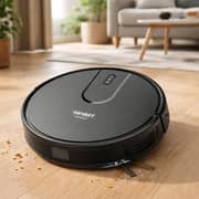 Hebat HeRobot Smart Robotic Vacuum Cleaner Black - HT-866-01