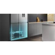 Hisense Side by Side Refrigerator 637L Silver - RS3N668SMI3