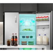 Hisense Side by Side Refrigerator 637L Silver - RS3N668SMI3