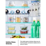 Hisense Bottom Mount Refrigerator 304L Silver - RB3N390NDC1