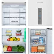 Hisense Bottom Mount Refrigerator 304L Silver - RB3N390NDC1