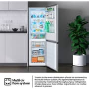Hisense Bottom Mount Refrigerator 304L Silver - RB3N390NDC1