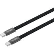Pawa Ignitesync Durable USB-C to USB-C Cable 1m Black - W-CBLCC116-BK