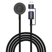 Pawa Hybrid Apple Watch Charger With Cable 1.2m Black - PW-TA3115W3-BK