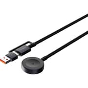 Pawa Hybrid Apple Watch Charger With Cable 1.2m Black - PW-TA3115W3-BK