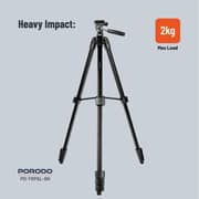 Porodo Professional Tripod Black - PD-TRPAL-BK