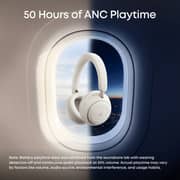 Anker Soundcore Space 2 Wireless Over Ear Headphones Linen White