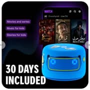 Yasmina AI Smart Bluetooth Speaker Lite Blue - Y-00026BLU