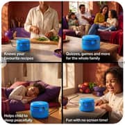 Yasmina AI Smart Bluetooth Speaker Lite Blue - Y-00026BLU