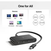 Belkin USB-C to 4-Port USB-C Hub - AVC018BTBK