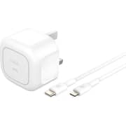 Belkin BoostCharge 30W Wall Charger with USB-C to Lightning Cable 1m White - WCA008MY1MWH