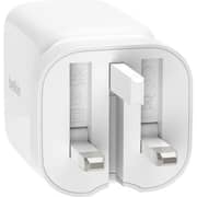 Belkin UltraCharge Retractable GaN Wall Charger 45W White - WCH023MYWH