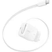 Belkin UltraCharge Retractable GaN Wall Charger 67W White - WCH022MYWH
