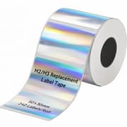 Niimbot Laminated Printer Tape Laser Silver 50x30mm 1 Roll - 1ED01161602