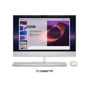 Dell All-in-One Desktop - Intel Core Ultra 7 / 23.8inch FHD Touch / 1TB SSD / 16GB RAM / Integrated Intel Graphics / Windows 11 Home / White / English Keyboard / International Version - [DEC24260-7157WHT-P]