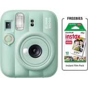 Fujifilm Instax Mini 13 Instant Film Camera Lagoon Green + 1 Pack Film