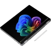 HP OmniBook X Flip 2-in-1 Convertible (2026) Laptop - AMD Ryzen AI 7-350 / 14inch 3K / 1TB SSD / 32GB RAM / Shared AMD Radeon 860M / Windows 11 Home / English & Arabic Keyboard / Meteor Silver Aluminum / ME Version - [14-FK0013NE] + Mouse + Briefcase