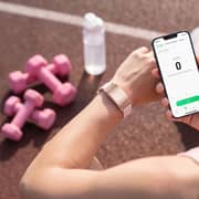 Porodo TrackFit Arc Smart Fitness Tracker Pink - PDSFTTH01PK
