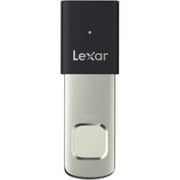 Lexar JumpDrive Fingerprint F35 PRO Flash Drive USB 3.2 Gen 1 128GB Silver/Black - LJDF35P128G-RNBNG