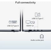 Asus Zenbook 14 (2026) Copilot+ PC - AMD Ryzen AI 7-345 / 14inch WUXGA / 512GB SSD / 24GB RAM / Shared AMD Radeon Graphics / Windows 11 Home / English & Arabic Keyboard / Zabriskie Beige / Middle East Version - [UX3480KA-U1011W]