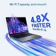 Asus Vivobook 14 Flip (2026) Laptop - 2nd Series / Intel Core Ultra 7-256V / 14inch WUXGA / 512GB SSD / 16GB RAM / Shared Intel Arc Graphics / Windows 11 Home / English & Arabic Keyboard / Matte Gray / Middle East Version - [TP3407SA-SG161W]