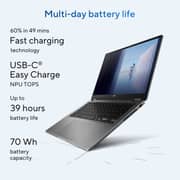 Asus Vivobook 14 Flip 2-in-1 Convertible (2026) - 2nd Series / Intel Core Ultra 5-226V / 14inch WUXGA / 512GB SSD / 16GB RAM / Intel Arc Graphics / Windows 11 Home / English & Arabic Keyboard / Matte Grey / Middle East Version - [TP3407SA-SG148W]
