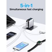 Ugreen 5-Port GaN Fast Charger Silver - X774-65638B