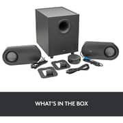 Logitech Z407 Bluetooth Computer Speakers With Subwoofer And Wireless Control Black - 980-001348