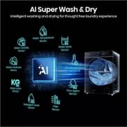 Hisense KitchenFit 5i Series Front Load Washer / Dryer 12 kg / 8 kg - WD5I1245BBRH