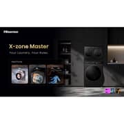 Hisense X-Zone Master Washer Dryer Combo Premium Black - WD5I1245BBRH + WM20U305DBAAE