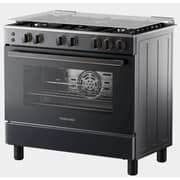 Toshiba Freestanding Gas Cooker 90 cm 5 Burners Full Safety Convection Fan - Morandi Grey - RLA2-90MG5GE(MG)-E