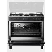 Toshiba Freestanding Gas Cooker 90 cm 5 Burners Full Safety Convection Fan - Morandi Grey - RLA2-90MG5GE(MG)-E