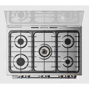 Toshiba Freestanding Gas Cooker 90 cm 5 Burners Full Safety Convection Fan - Morandi Grey - RLA2-90MG5GE(MG)-E